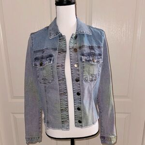 Stylish Blue Denim Jacket - Size Medium